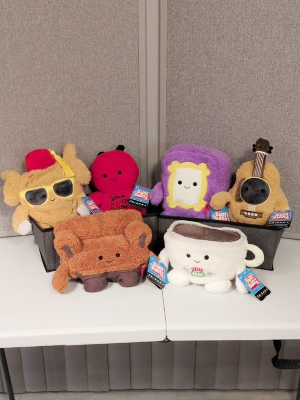 BumBumz Friends TV Show Rare Plush Toy Complete Collection of 6 Assorted